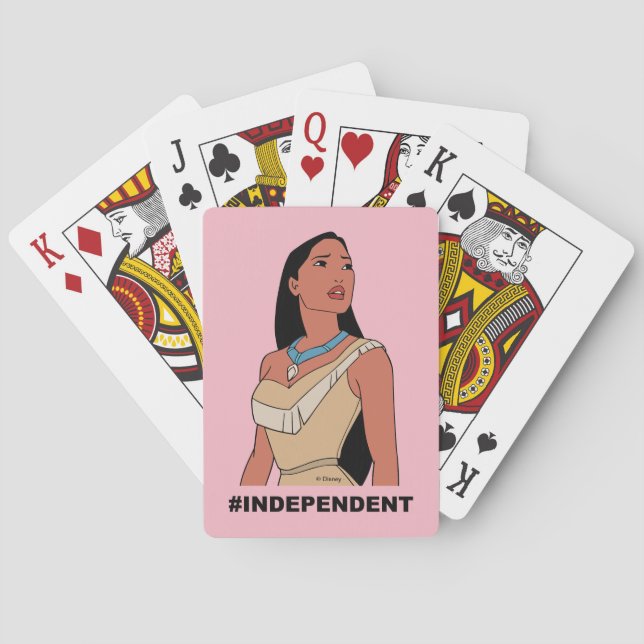 Pocahontas | #Independent Playing Cards (Back)