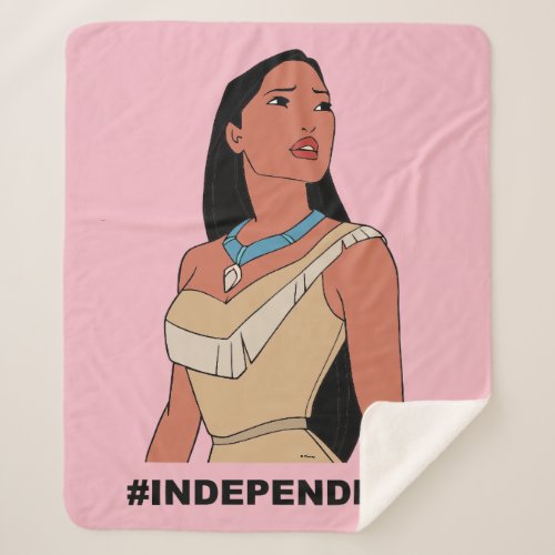 Pocahontas  Independent Sherpa Blanket