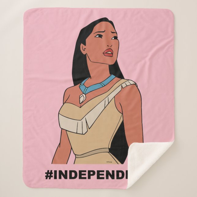 Pocahontas | #Independent Sherpa Blanket (Front)