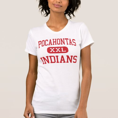 Pocahontas _ Indians _ Junior _ Pocahontas T_Shirt