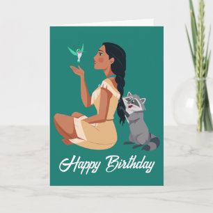 Pocahontas & Pals Forest Friendship Card