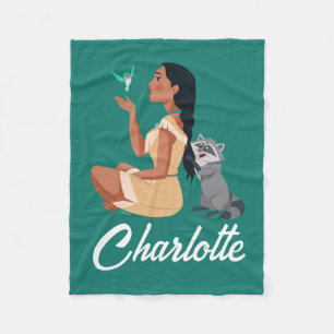 Pocahontas & Pals Forest Friendship Fleece Blanket