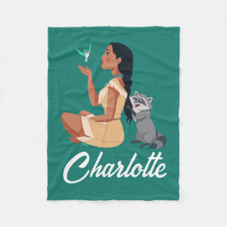 Pocahontas & Pals Forest Friendship Fleece Blanket