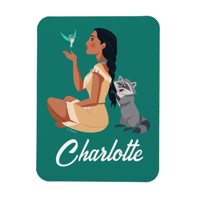 Pocahontas & Pals Forest Friendship Magnet (Vertical)