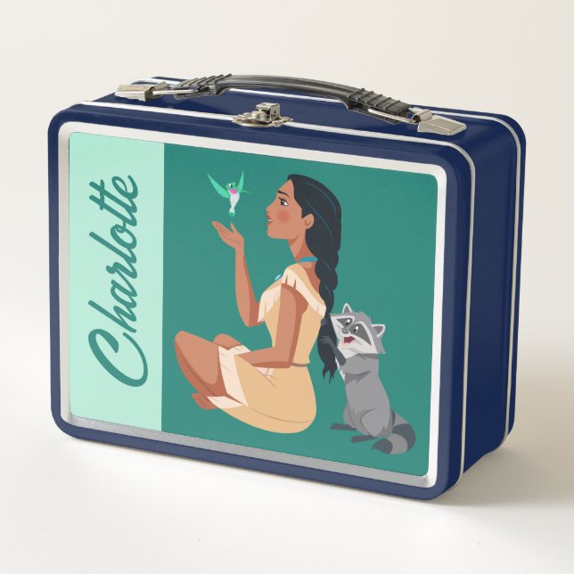 Pocahontas & Pals Forest Friendship Metal Lunch Box (Front)