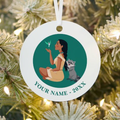 Pocahontas &amp; Pals Forest Friendship Metal Ornament