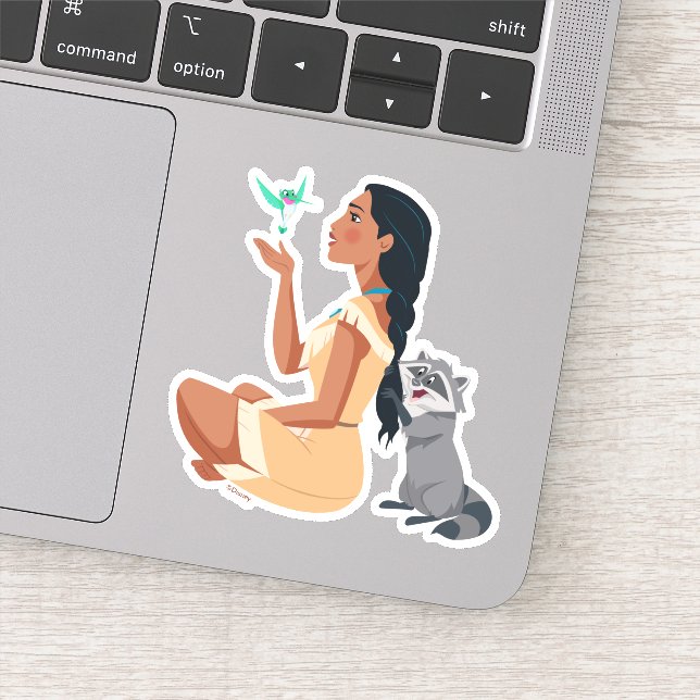 Pocahontas & Pals Forest Friendship Sticker (Detail)