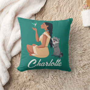 Pocahontas & Pals Forest Friendship Throw Pillow