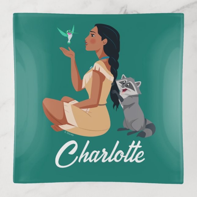 Pocahontas & Pals Forest Friendship Trinket Tray (Front)