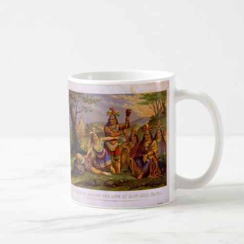 Pocahontas Saving the Life of Captain John Smith Coffee Mug