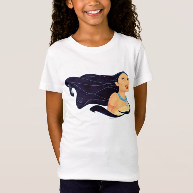 Pocahontas Smiling T-Shirt (Front)