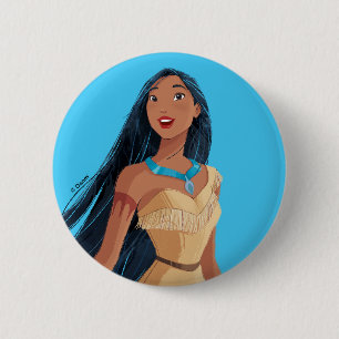 Pocahontas Spirit of the Wind Button