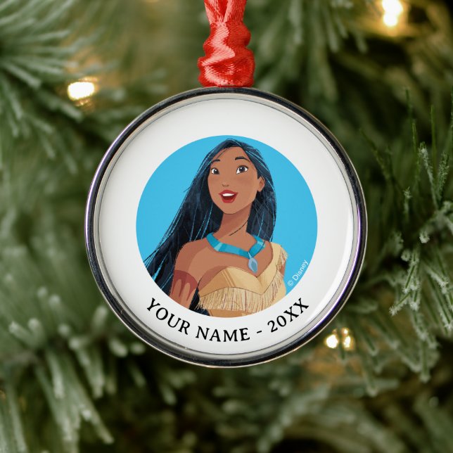 Pocahontas Spirit of the Wind Metal Ornament (Tree)