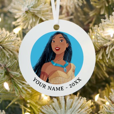 Pocahontas Spirit of the Wind Metal Ornament