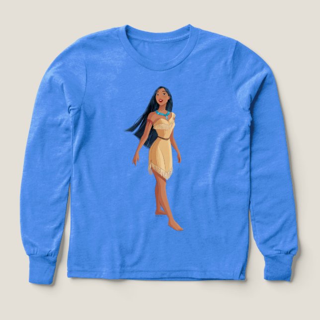 Pocahontas Spirit of the Wind Tri-Blend Shirts (Design Front)