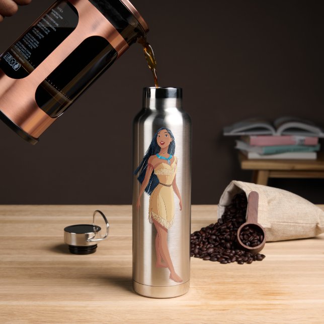 Pocahontas Spirit of the Wind Water Bottle (Coffee)