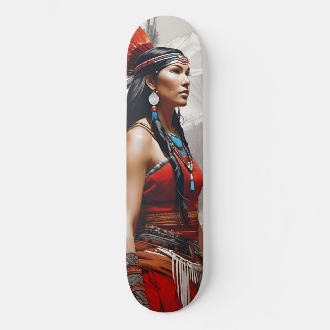 Pocahontas: Warrior Skateboard (Front)