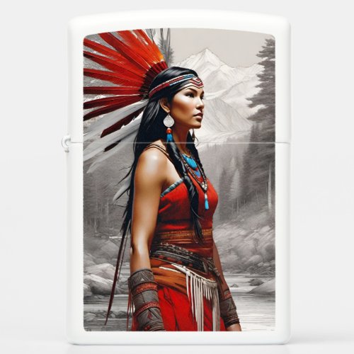 Pocahontas Zippo Lighter