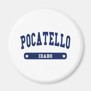 Pocatello Idaho College Style tee shirts Magnet