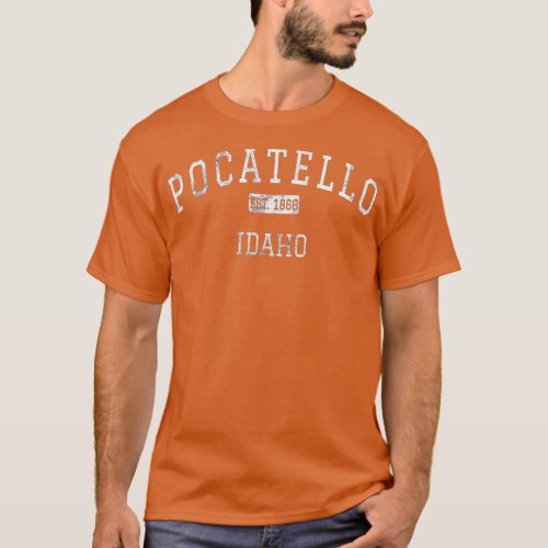 Pocatello Idaho ID Vintage  T_Shirt