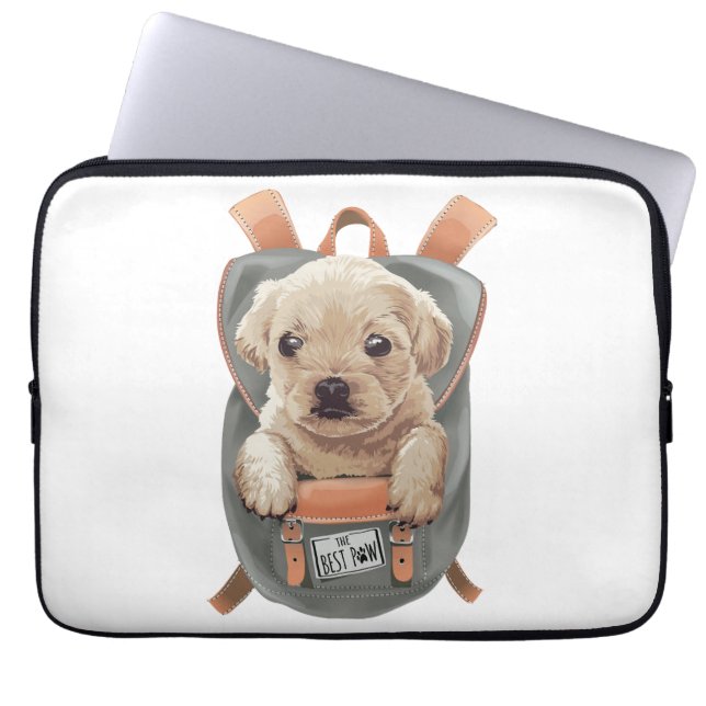 Pochette ordinateur portable 13 pouces bag pag dog (Front)