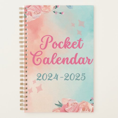 Pocket Calendar 2024_2025 for Purse2_Year planner