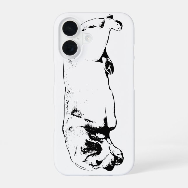 Pocket Calm, Senior Lab Iphone Case (Back)