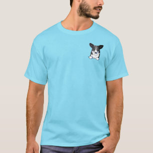 Pocket Cardigan Welsh Corgi T-Shirt