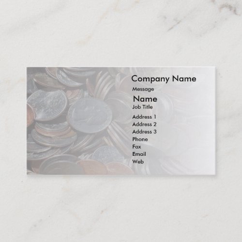 Pocket Change Business Card