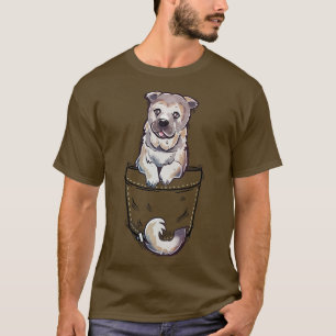 Pocket Cute Sarabi Mastiff Dog T-Shirt
