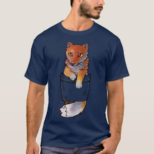 Pocket Cute Tibetan Fox T-Shirt