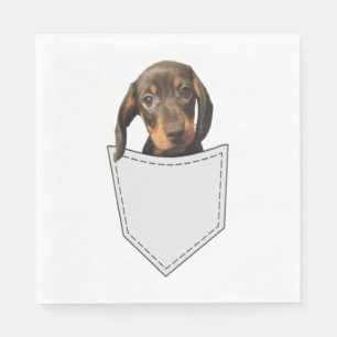 Pocket Dog Dachshund  Napkins