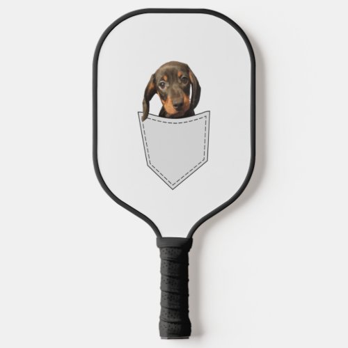 Pocket Dog Dachshund  Pickleball Paddle