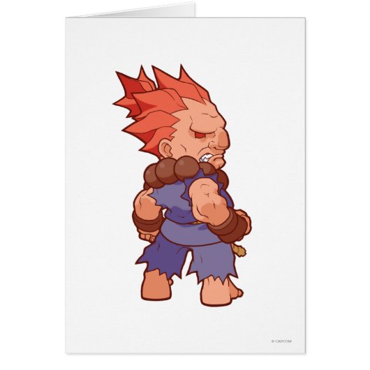 Pocket Fighter Akuma 2 Cards (Front)