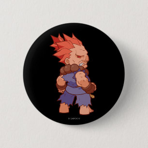 Pocket Fighter Akuma 2 Pinback Button