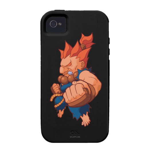 Pocket Fighter Akuma Case-Mate iPhone Case (Back)