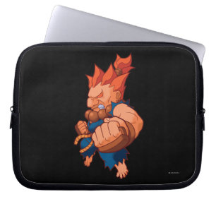 Pocket Fighter Akuma Laptop Sleeve