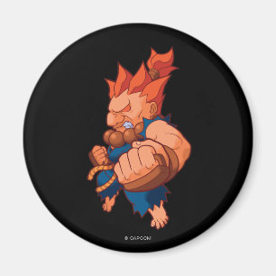 Pocket Fighter Akuma Magnet