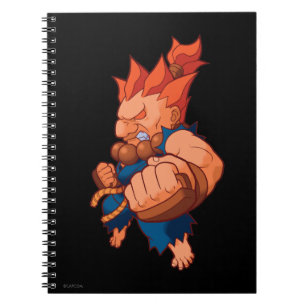 Pocket Fighter Akuma Notebook