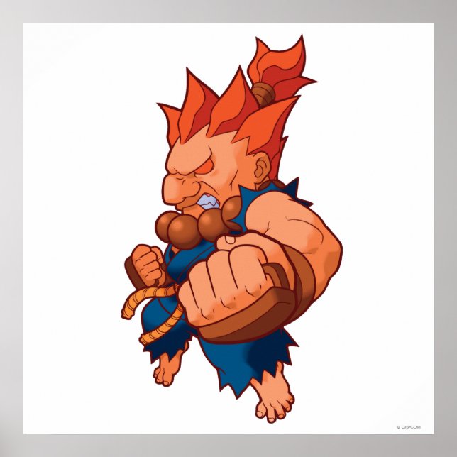 Pocket Fighter Akuma Poster (Front)