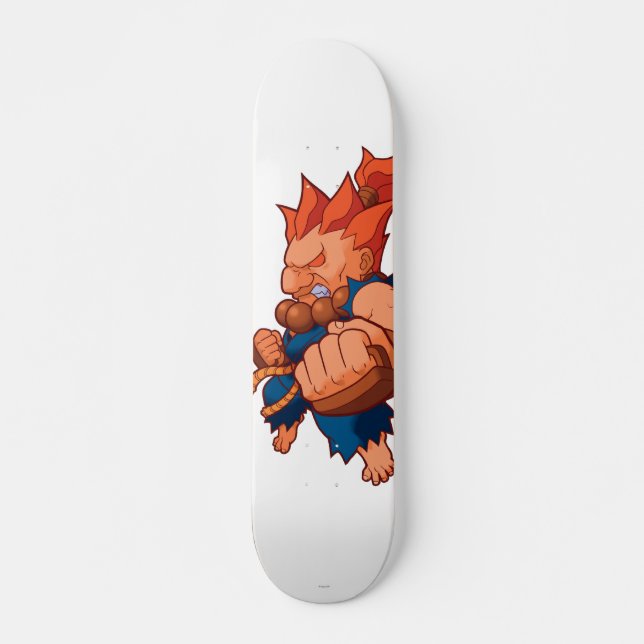 Pocket Fighter Akuma Skateboard (Front)