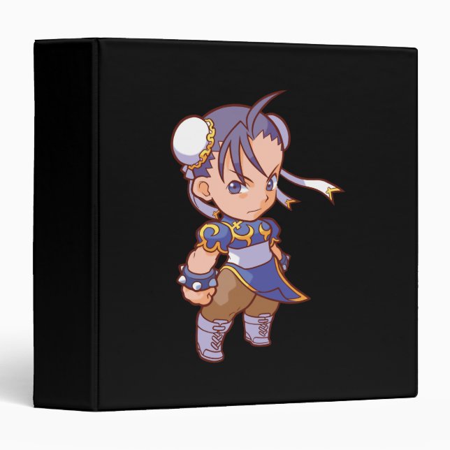 Pocket Fighter Chun-Li 2 Binder (Front/Spine)