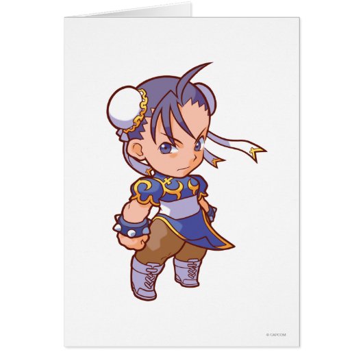 Pocket Fighter Chun-Li 2 Cards (Front)