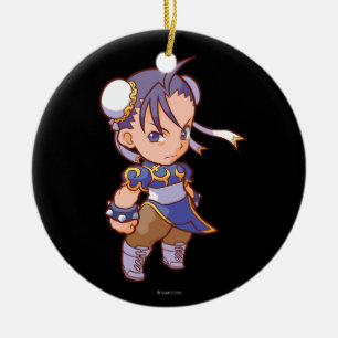 Pocket Fighter Chun-Li 2 Ceramic Ornament