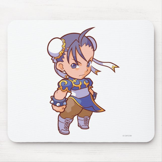 Pocket Fighter Chun-Li 2 Mouse Pad (Front)