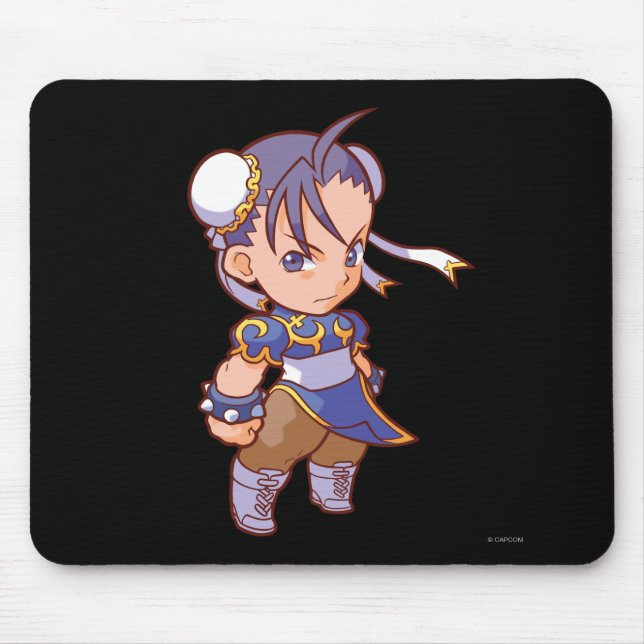 Pocket Fighter Chun-Li 2 Mouse Pad (Front)