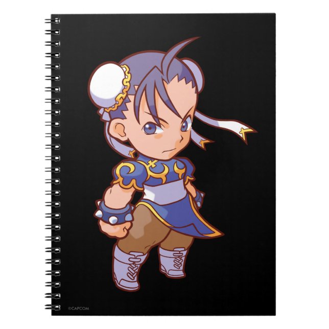 Pocket Fighter Chun-Li 2 Notebook (Front)