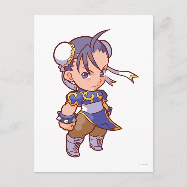 Pocket Fighter Chun-Li 2 Postcard (Front)