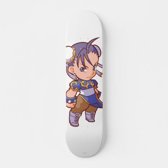 Pocket Fighter Chun-Li 2 Skateboard (Front)