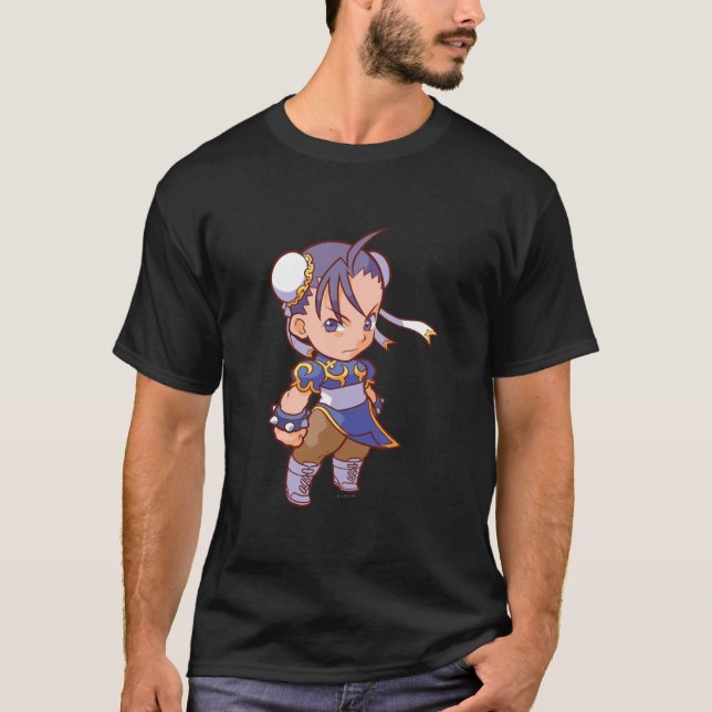 Pocket Fighter Chun-Li 2 T-Shirt (Front)